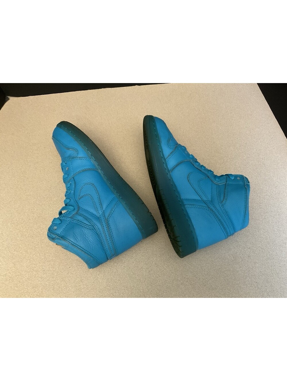 Youth’s Nike Air Jordan 1 Retro High OG G8RD Blue Lagoon GS Shoes. Size 5.5Y. - Picture 6 of 11